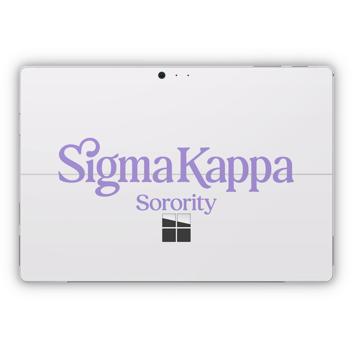 Sigma Kappa Sorority Logo Legacy Lavender on Dove Love - Microsoft Surface Pro Skin