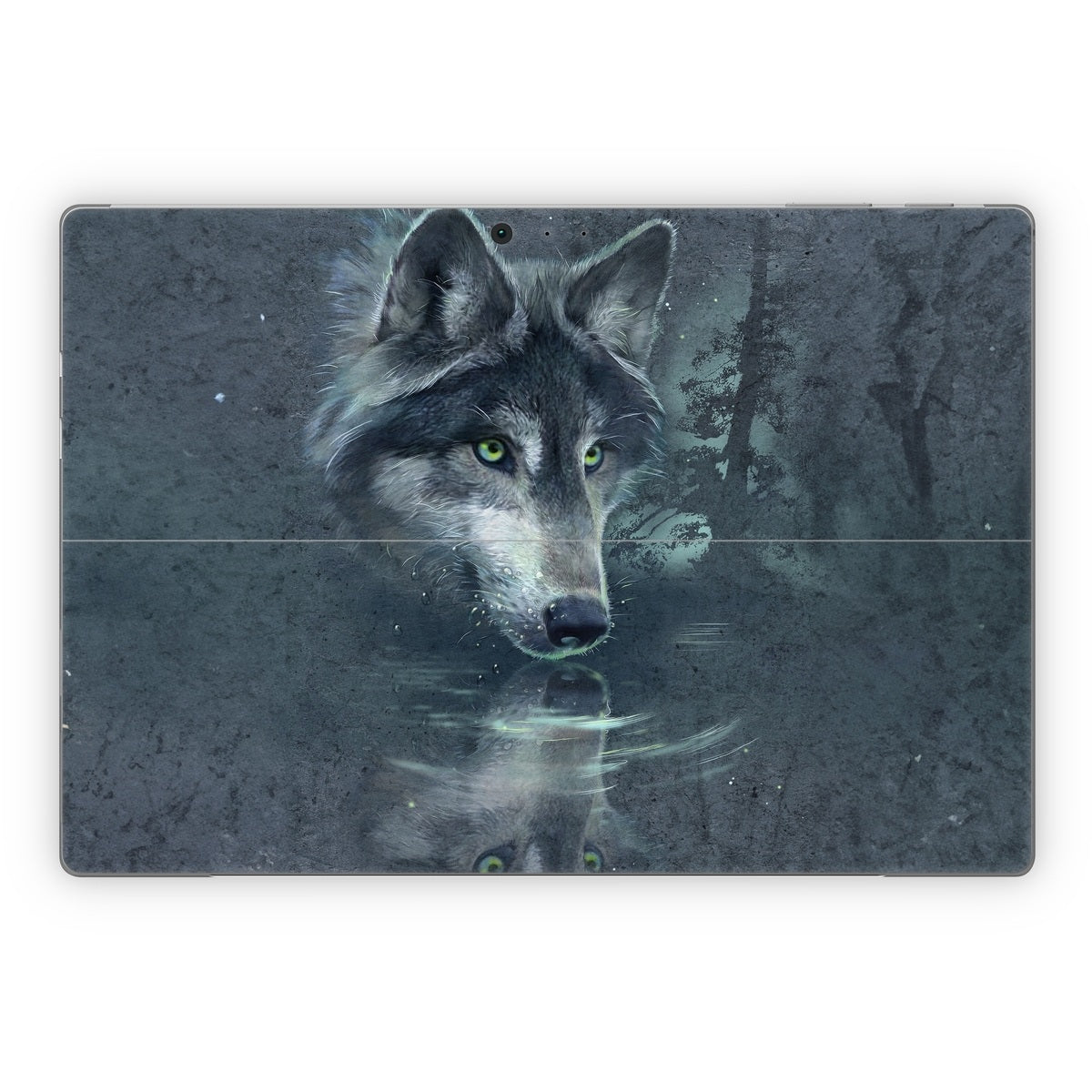Wolf Reflection - Microsoft Surface Pro Skin