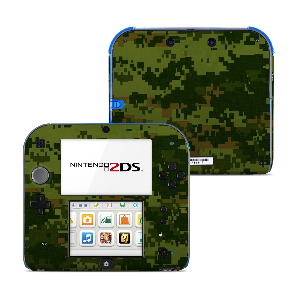 CAD Camo - Nintendo 2DS Skin