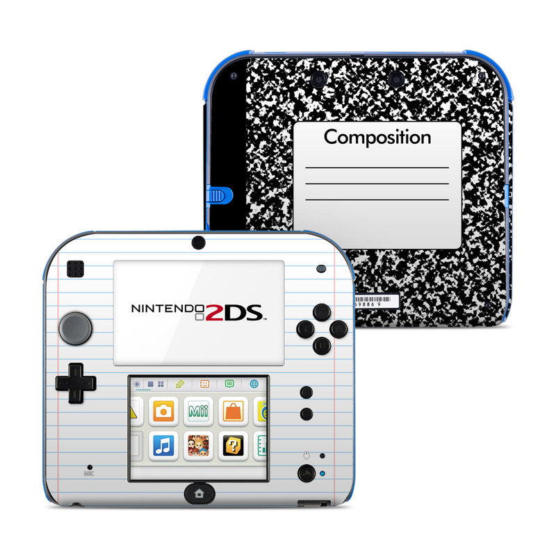 Composition Notebook - Nintendo 2DS Skin