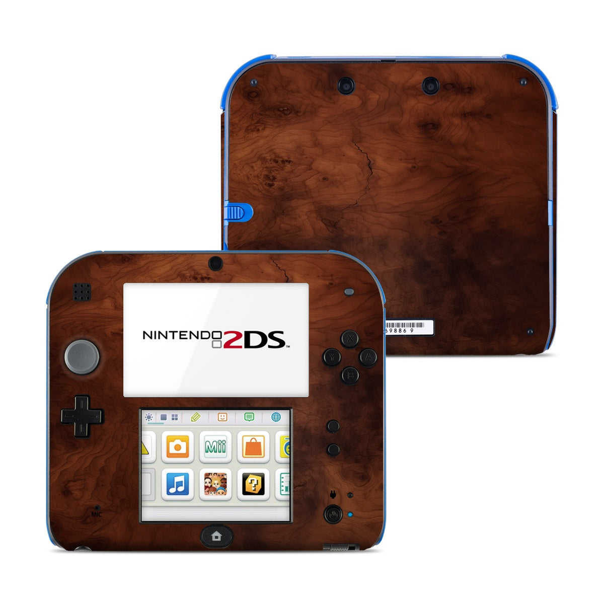 Dark Burlwood - Nintendo 2DS Skin