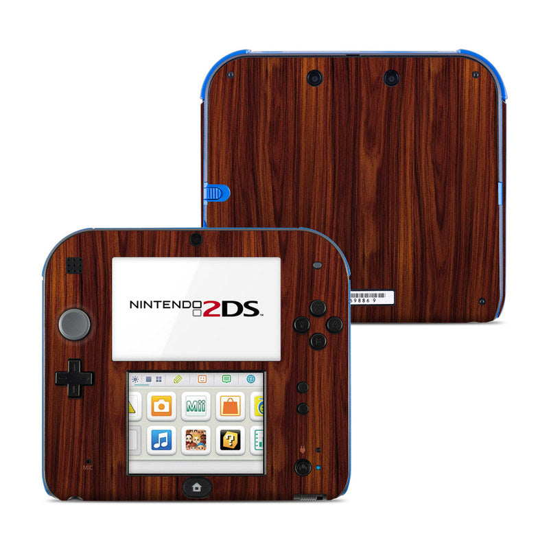 Dark Rosewood - Nintendo 2DS Skin