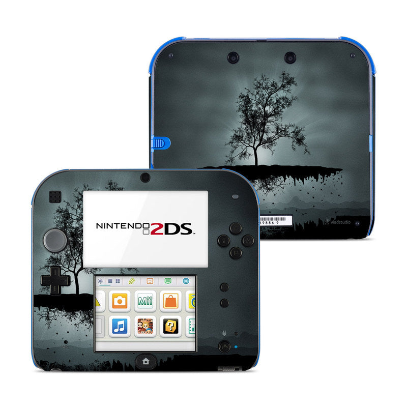 Flying Tree Black - Nintendo 2DS Skin