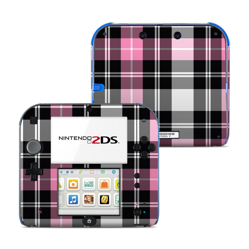 Pink Plaid - Nintendo 2DS Skin
