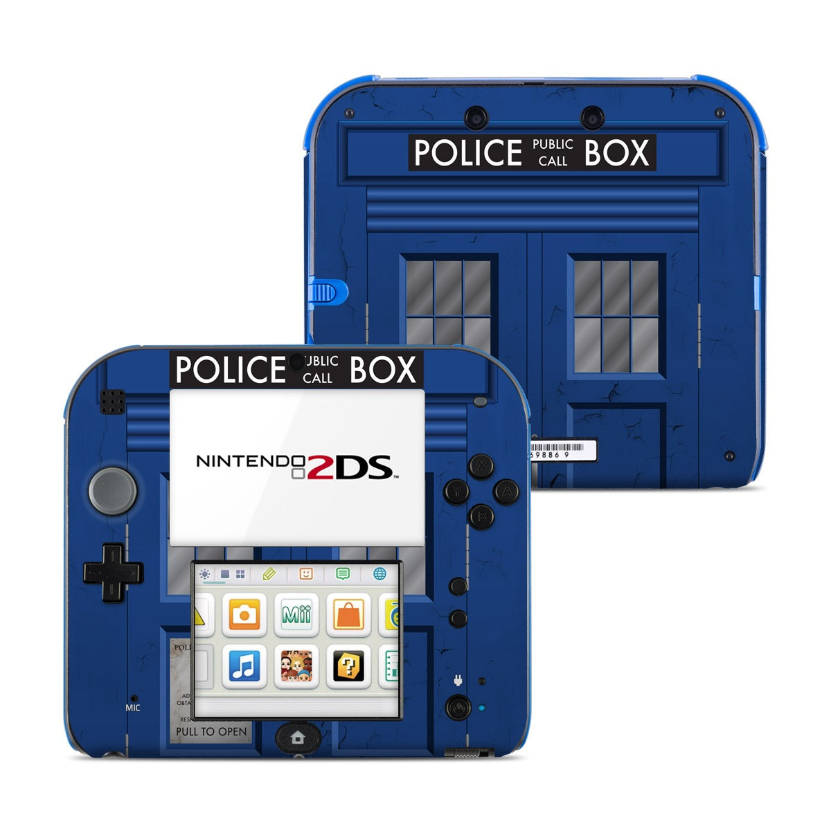 Police Box - Nintendo 2DS Skin
