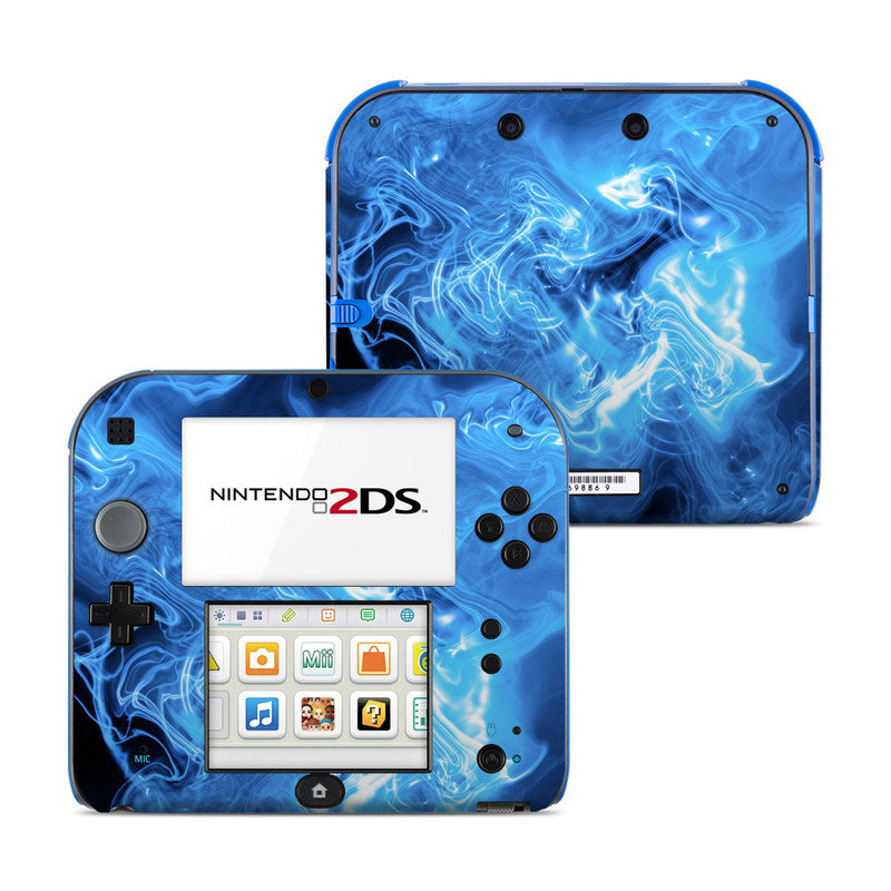 Blue Quantum Waves - Nintendo 2DS Skin