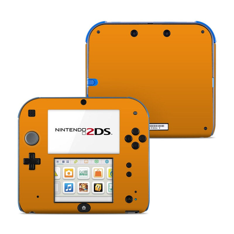 Solid State Orange - Nintendo 2DS Skin