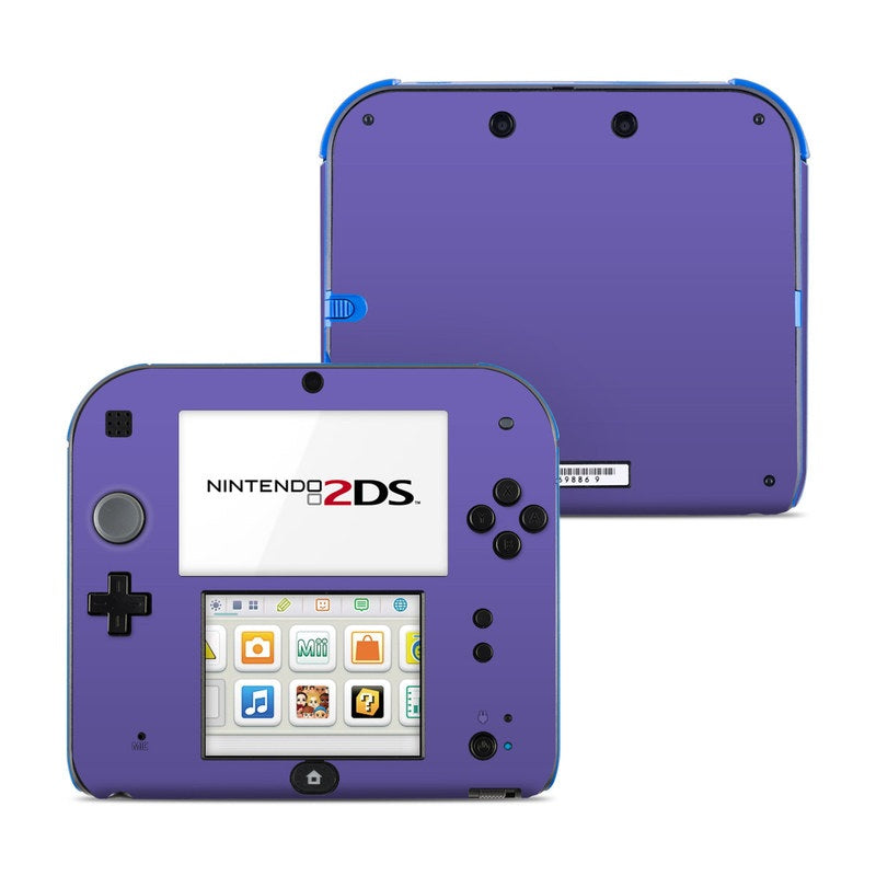 Solid State Purple - Nintendo 2DS Skin
