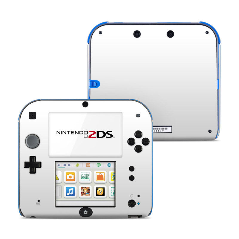 Solid State White - Nintendo 2DS Skin