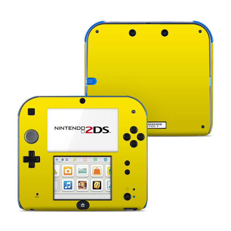 Solid State Yellow - Nintendo 2DS Skin