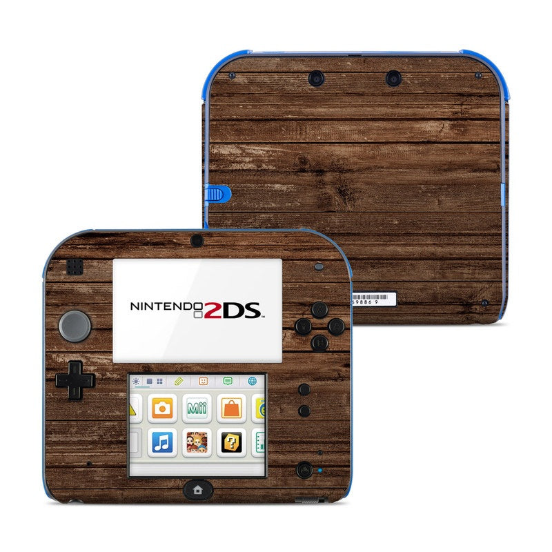 Stripped Wood - Nintendo 2DS Skin
