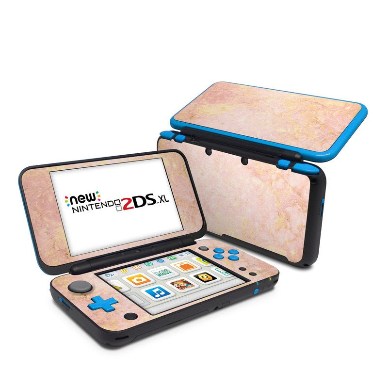 Rose Gold Marble - Nintendo 2DS XL Skin