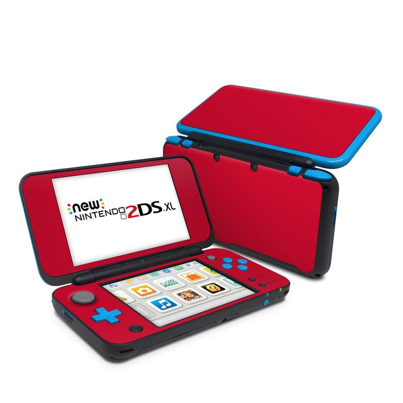 Solid State Red - Nintendo 2DS XL Skin