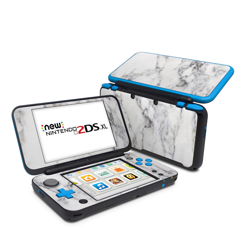 White Marble - Nintendo 2DS XL Skin