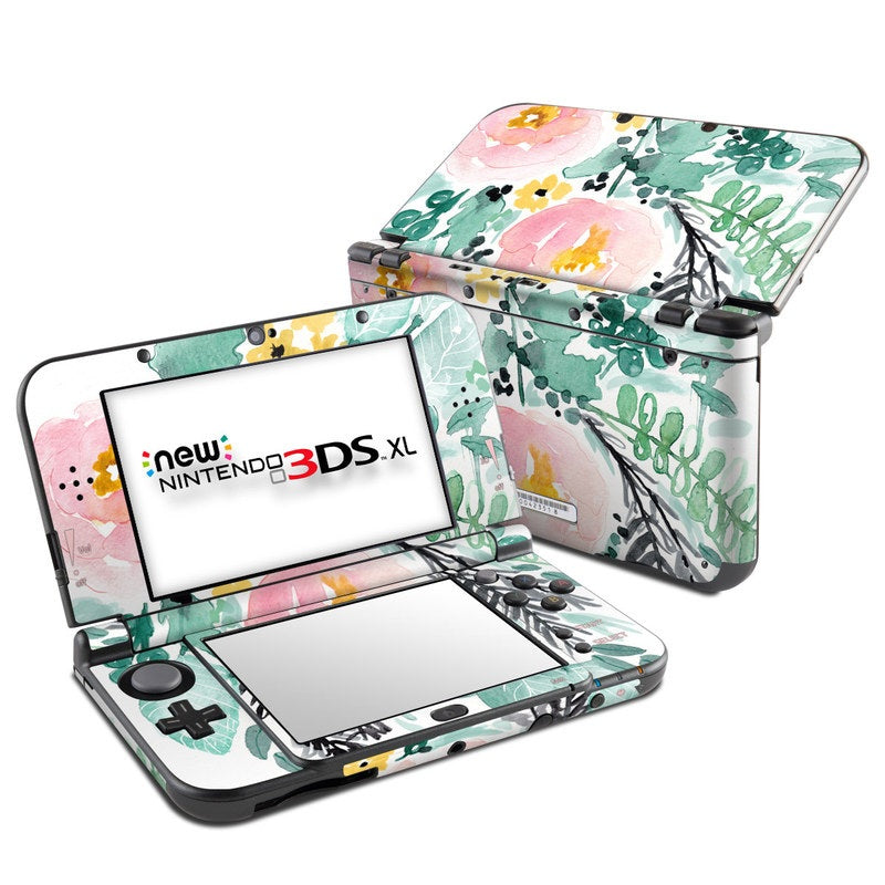 Blushed Flowers - Nintendo New 3DS XL Skin