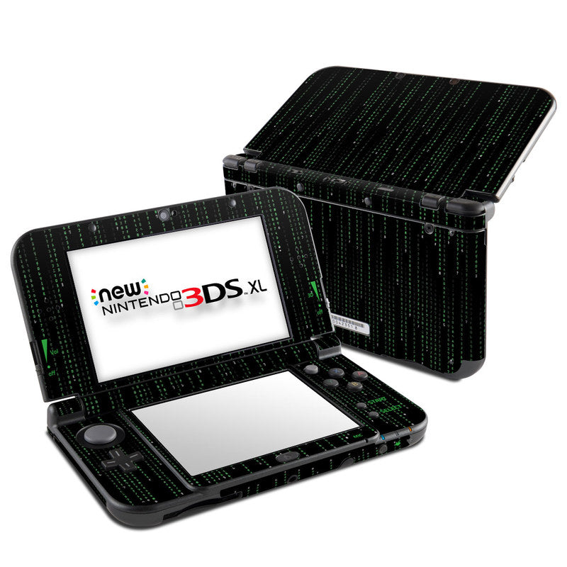 Matrix Style Code - Nintendo New 3DS XL Skin