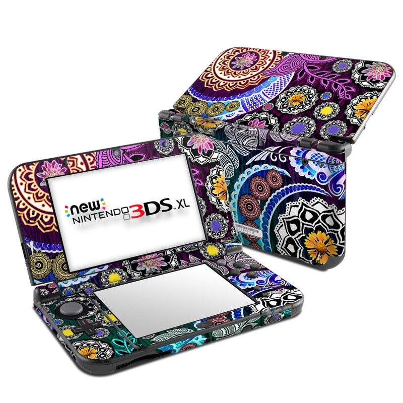 Mehndi Garden - Nintendo New 3DS XL Skin