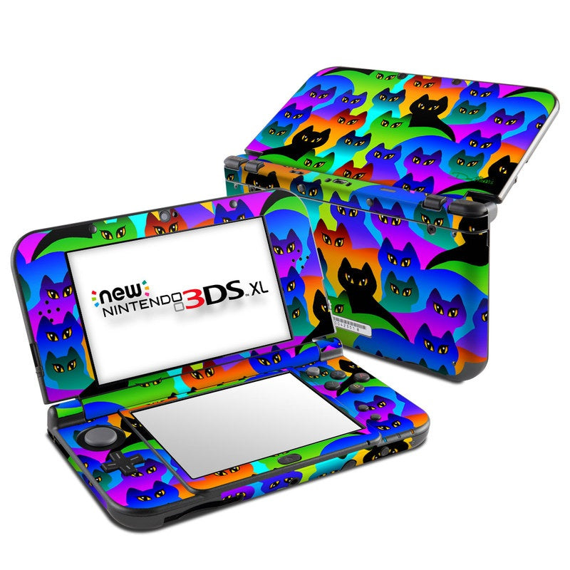 Rainbow Cats - Nintendo New 3DS XL Skin
