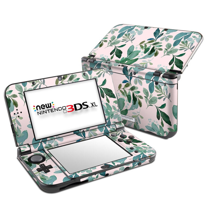 Sage Greenery - Nintendo New 3DS XL Skin