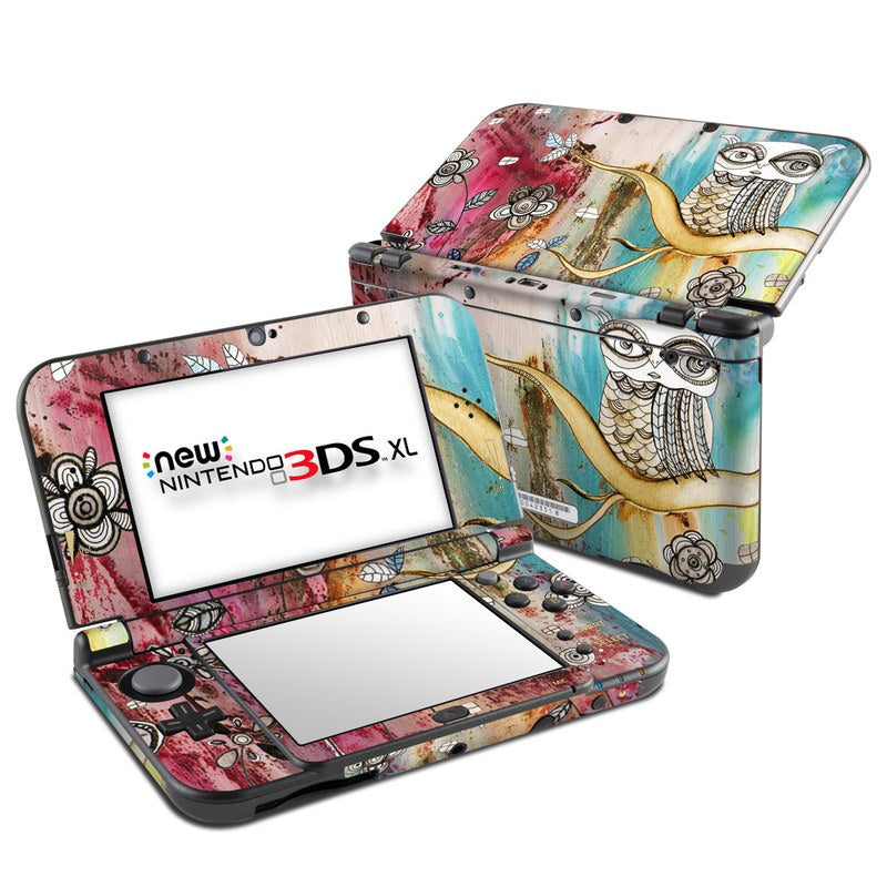 Surreal Owl - Nintendo New 3DS XL Skin