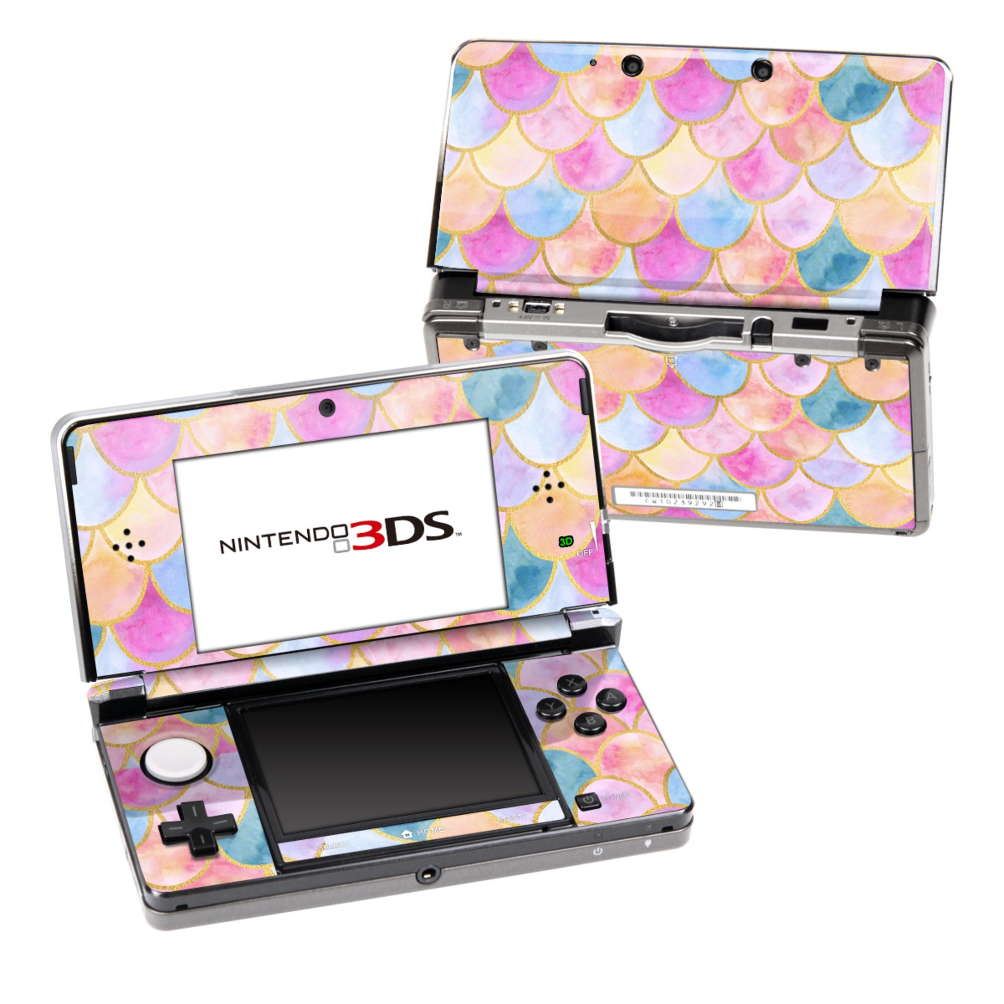 Mermaid Scales - Nintendo 3DS Skin
