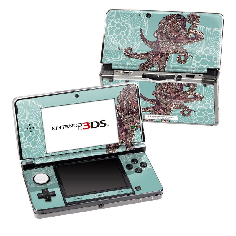 Octopus Bloom - Nintendo 3DS Skin