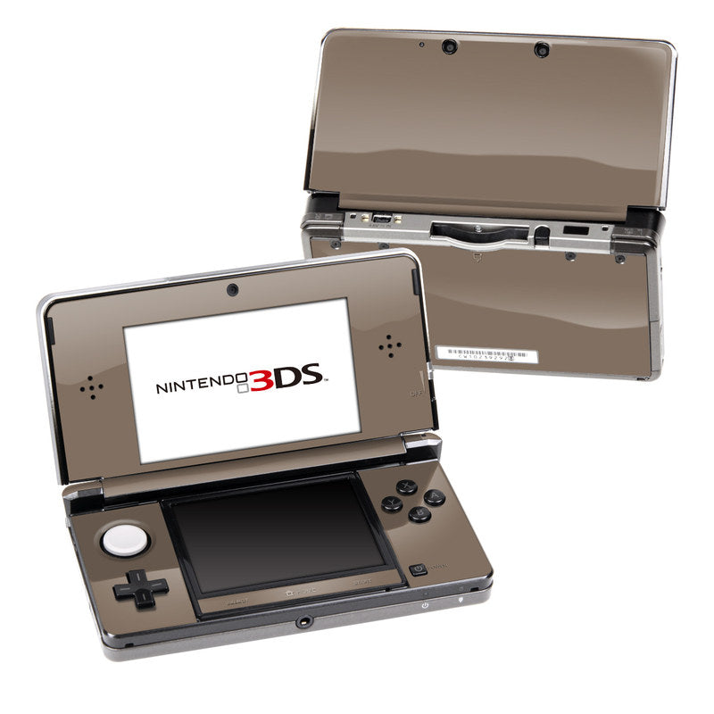 Solid State Flat Dark Earth - Nintendo 3DS Skin