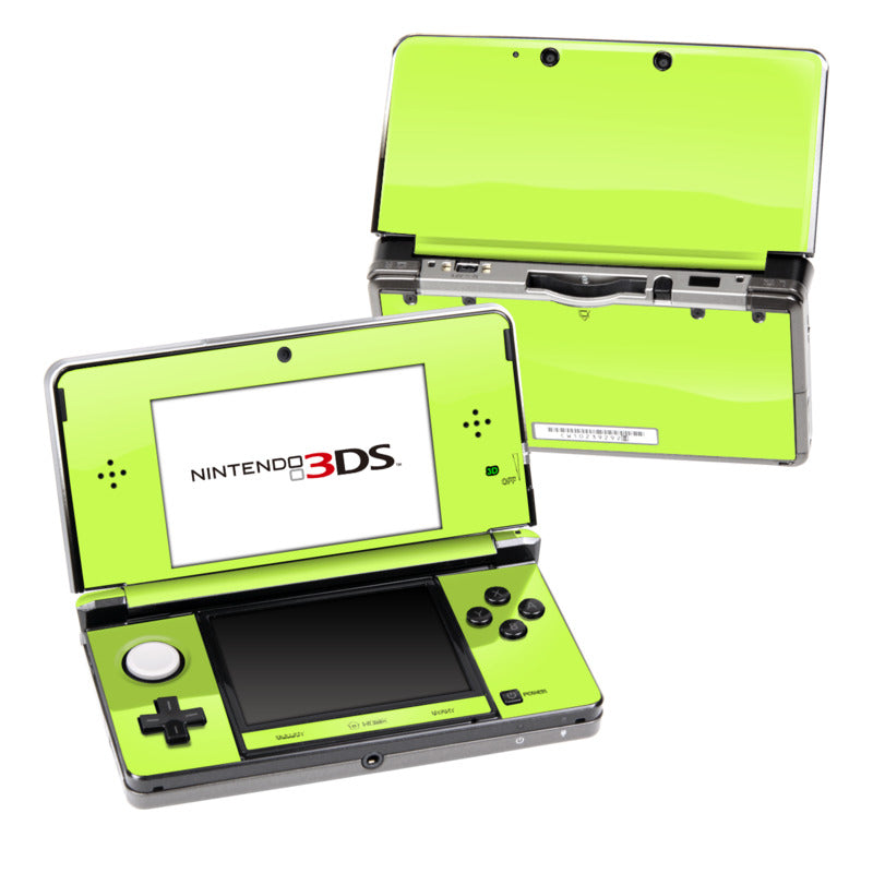 Solid State Lime - Nintendo 3DS Skin
