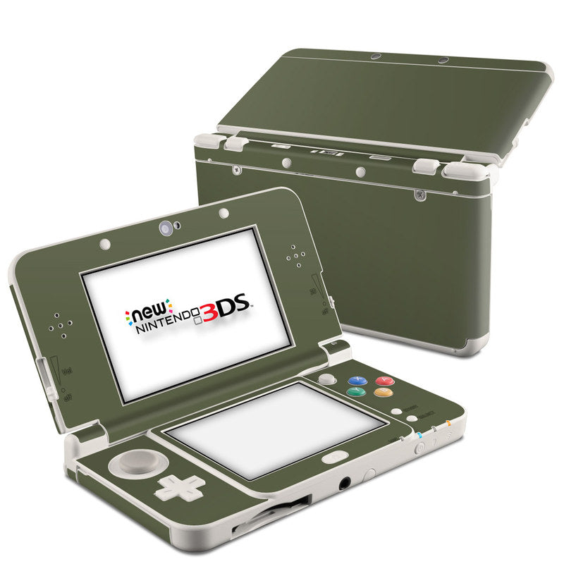 Solid State Olive Drab - Nintendo 3DS 2015 Skin