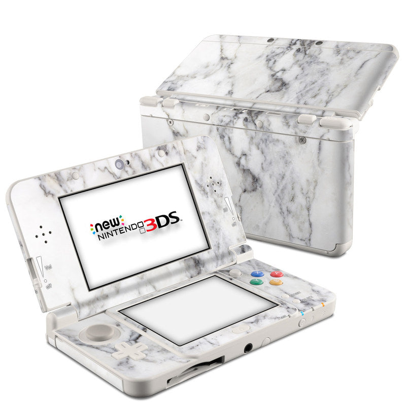 White Marble - Nintendo 3DS 2015 Skin