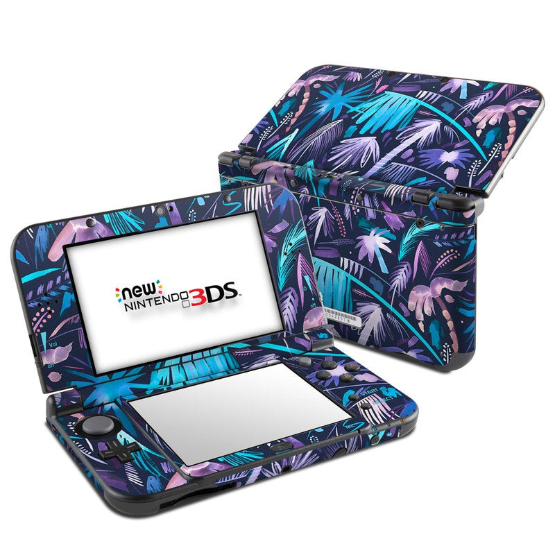 Brushstroke Palms - Nintendo 3DS LL Skin