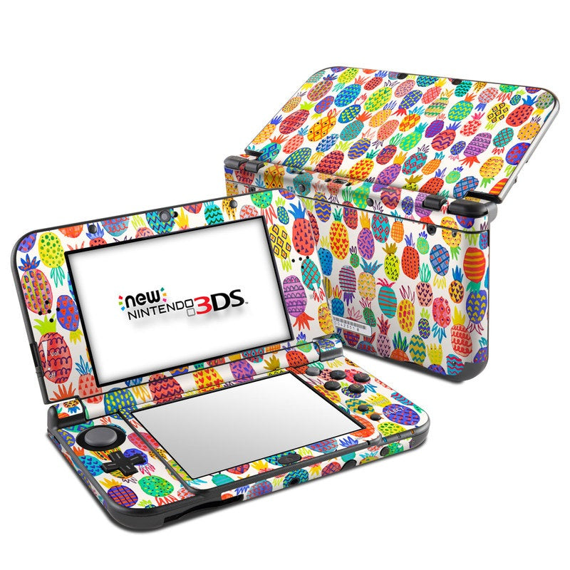 Colorful Pineapples - Nintendo 3DS LL Skin