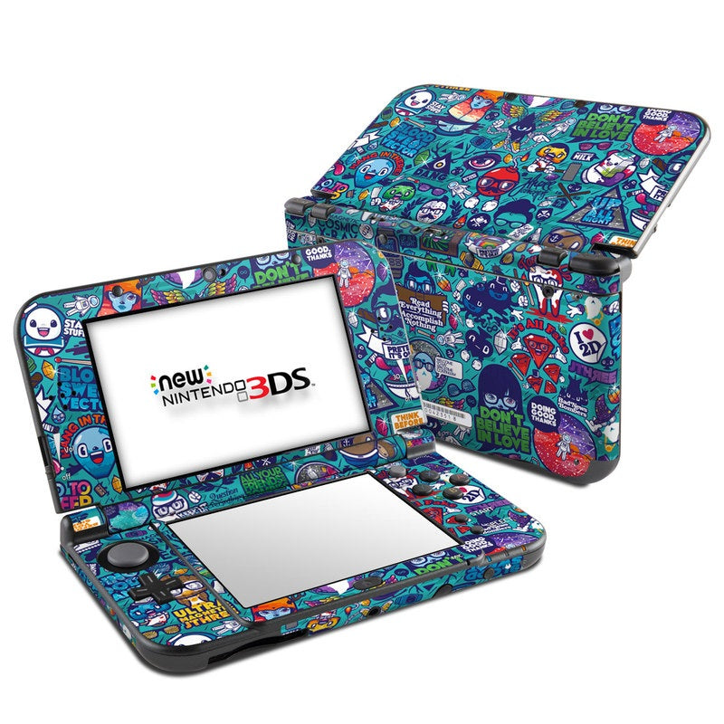 Cosmic Ray - Nintendo 3DS LL Skin