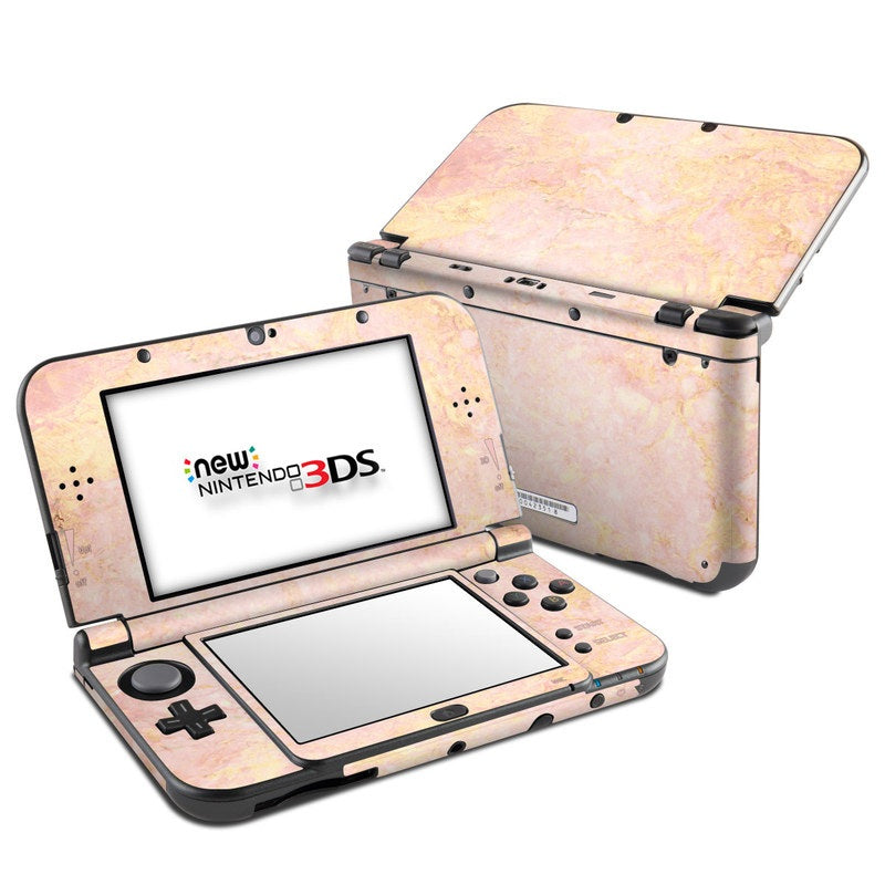 Rose Gold Marble - Nintendo 3DS LL Skin