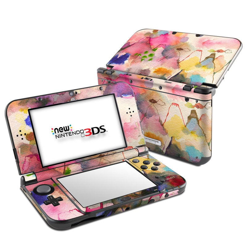 Watercolor Mountains - Nintendo 3DS LL Skin