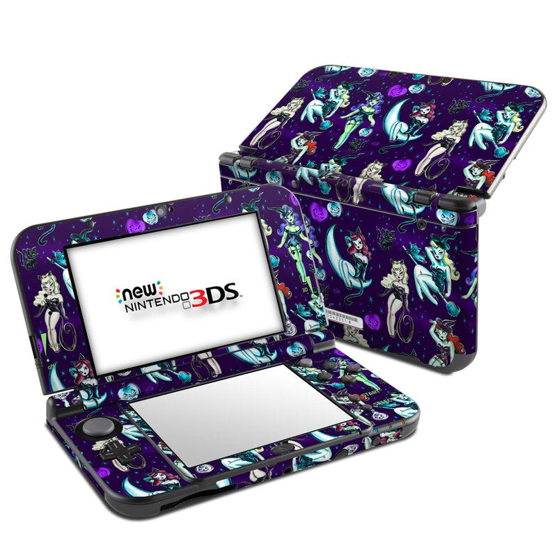 Witches and Black Cats - Nintendo 3DS LL Skin