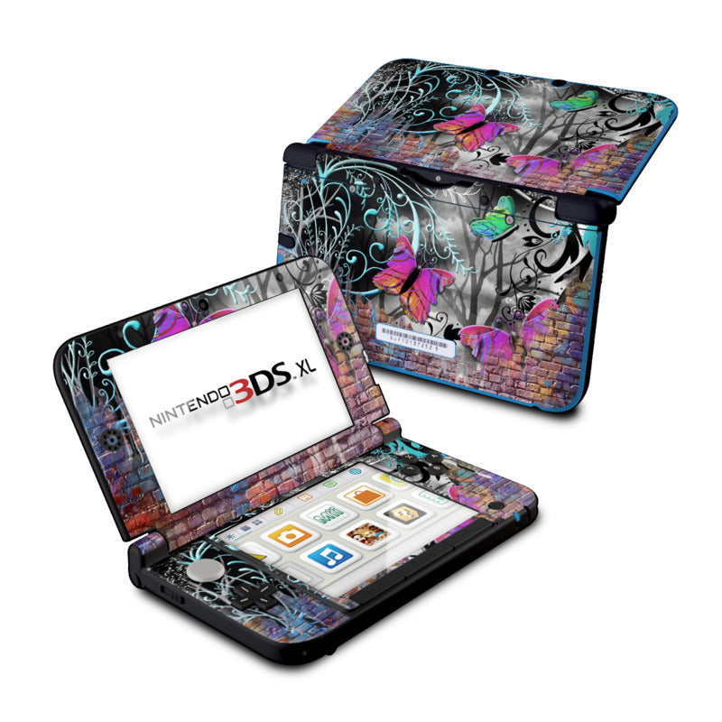 Butterfly Wall - Nintendo 3DS XL Skin
