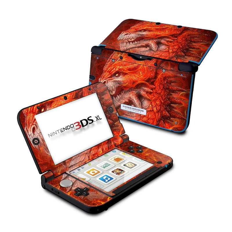 Flame Dragon - Nintendo 3DS XL Skin