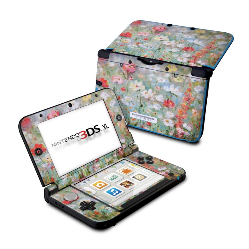 Flower Blooms - Nintendo 3DS XL Skin