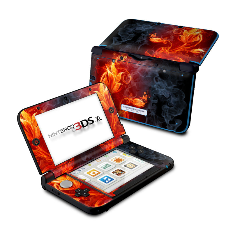 Flower Of Fire - Nintendo 3DS XL Skin