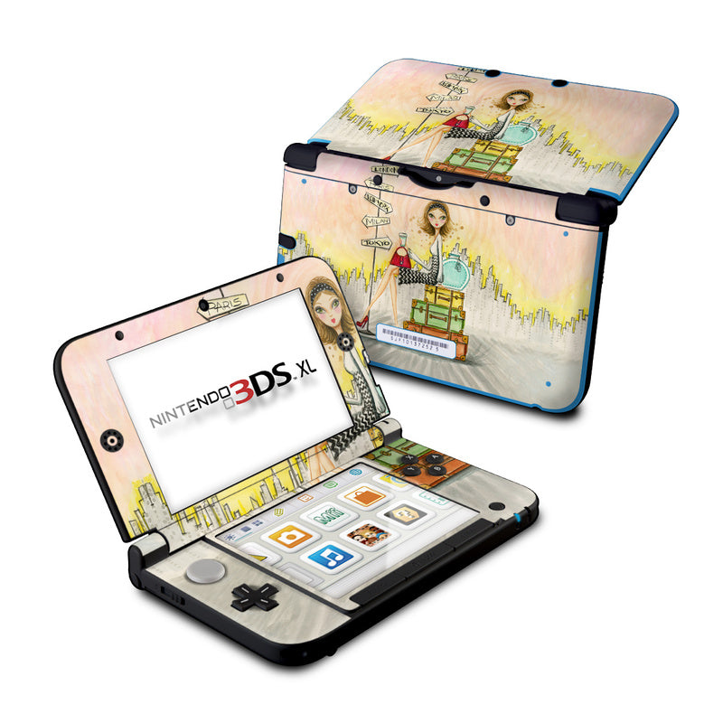 The Jet Setter - Nintendo 3DS XL Skin