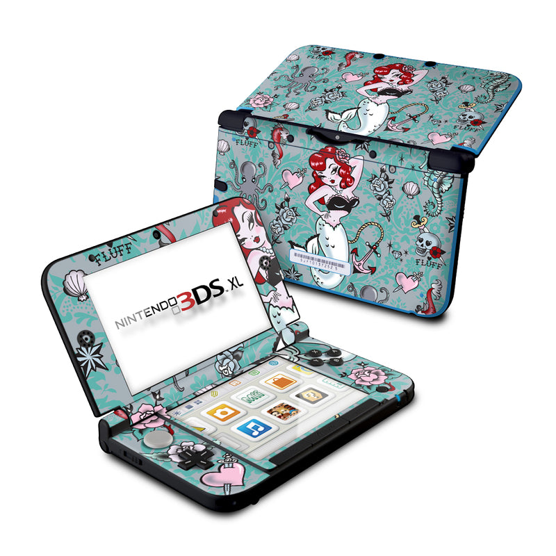 Molly Mermaid - Nintendo 3DS XL Skin