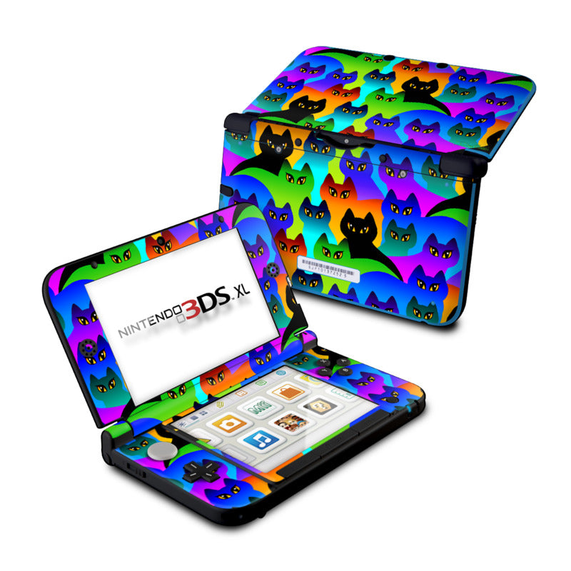 Rainbow Cats - Nintendo 3DS XL Skin