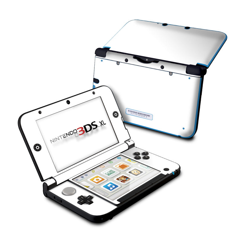 Solid State White - Nintendo 3DS XL Skin