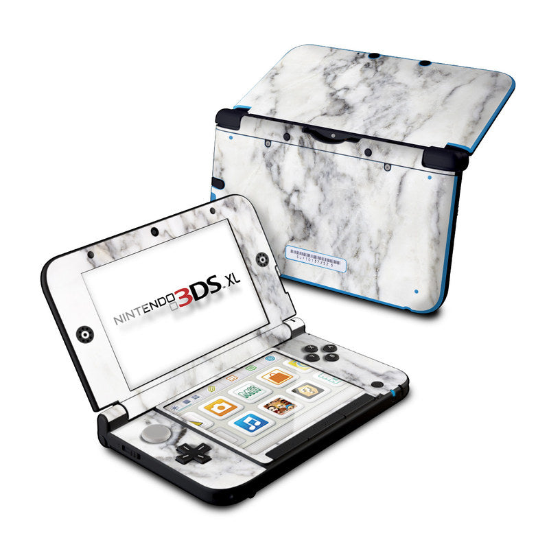 White Marble - Nintendo 3DS XL Skin