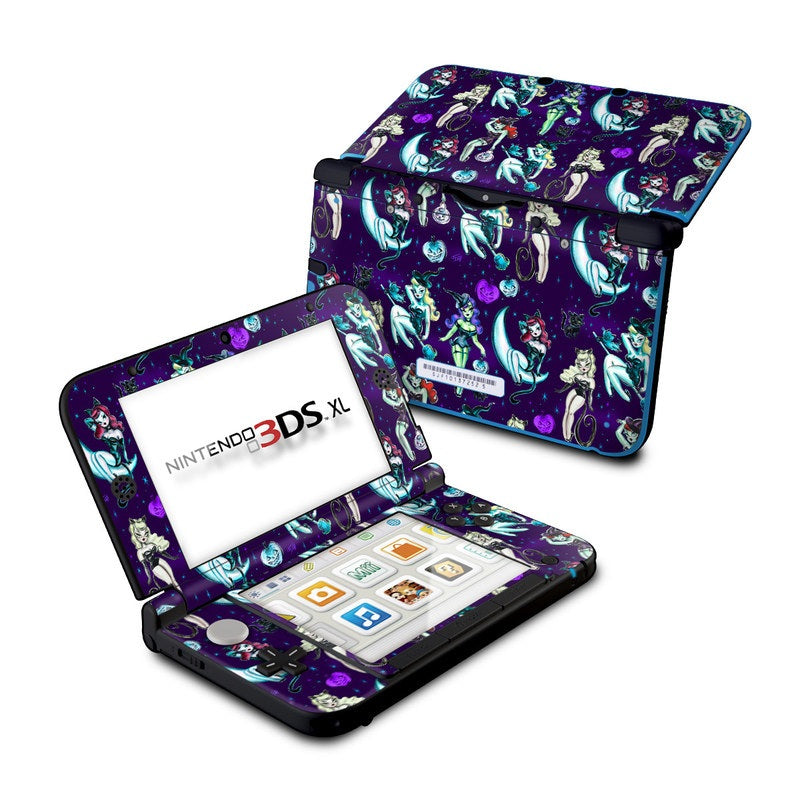 Witches and Black Cats - Nintendo 3DS XL Skin
