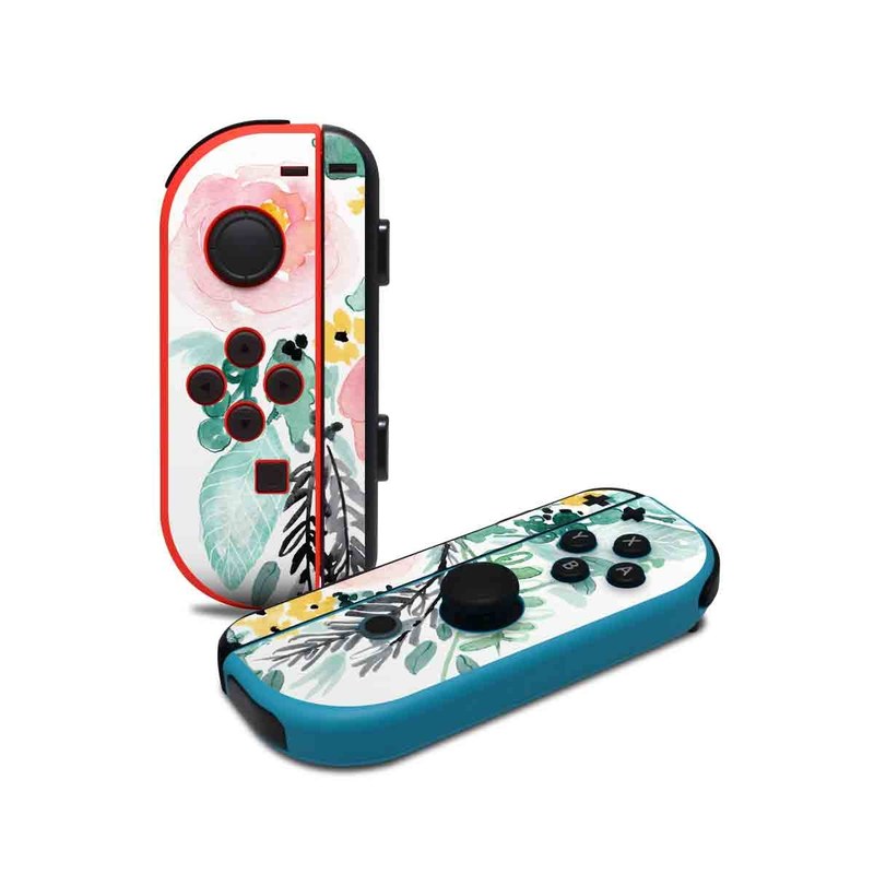 Blushed Flowers - Nintendo Joy-Con Controller Skin