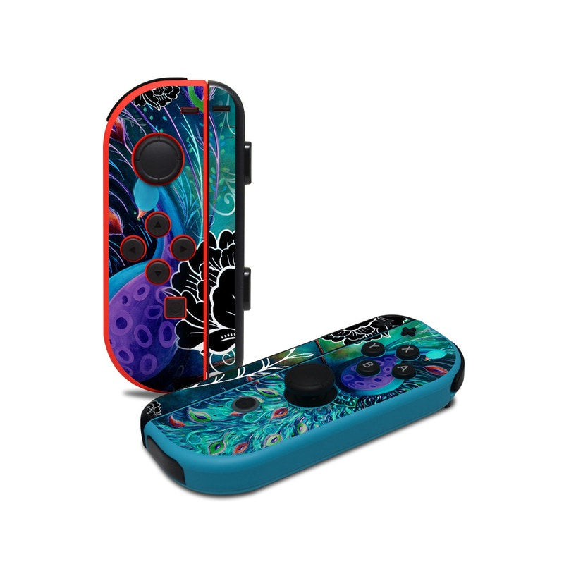 Peacock Garden - Nintendo Joy-Con Controller Skin