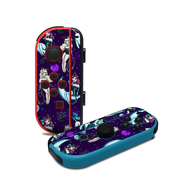 Witches and Black Cats - Nintendo Joy-Con Controller Skin