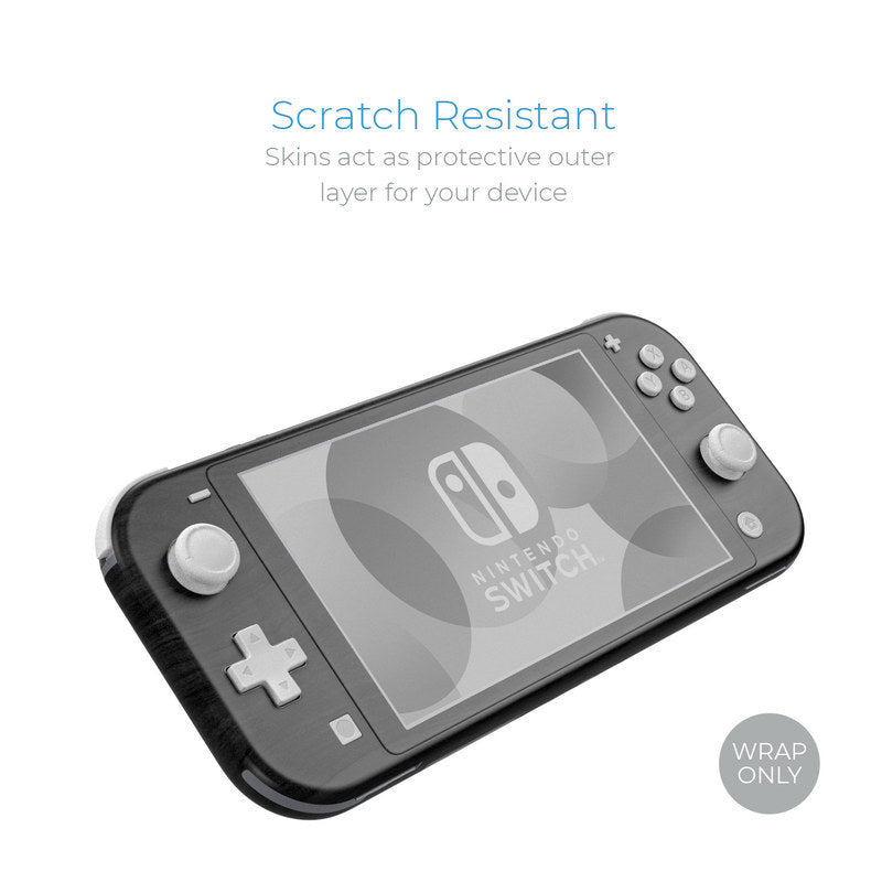Black Woodgrain - Nintendo Switch Lite Skin